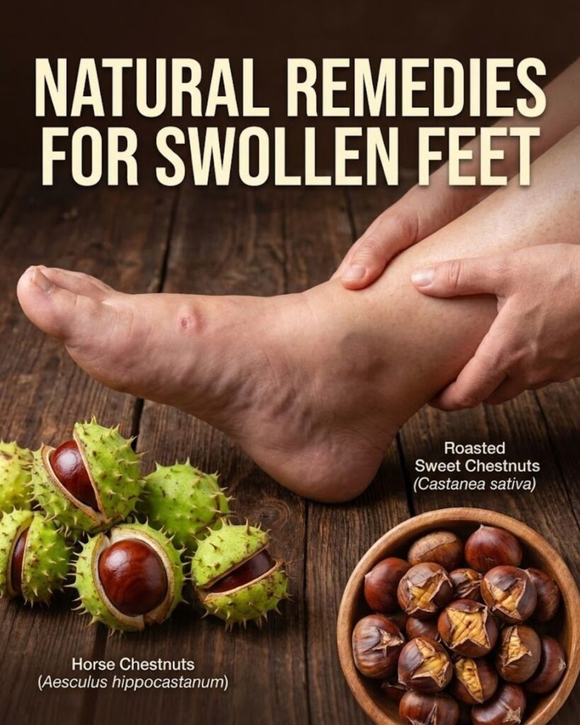 Horse Chestnut: The Natural Secret for Swollen Legs Relief