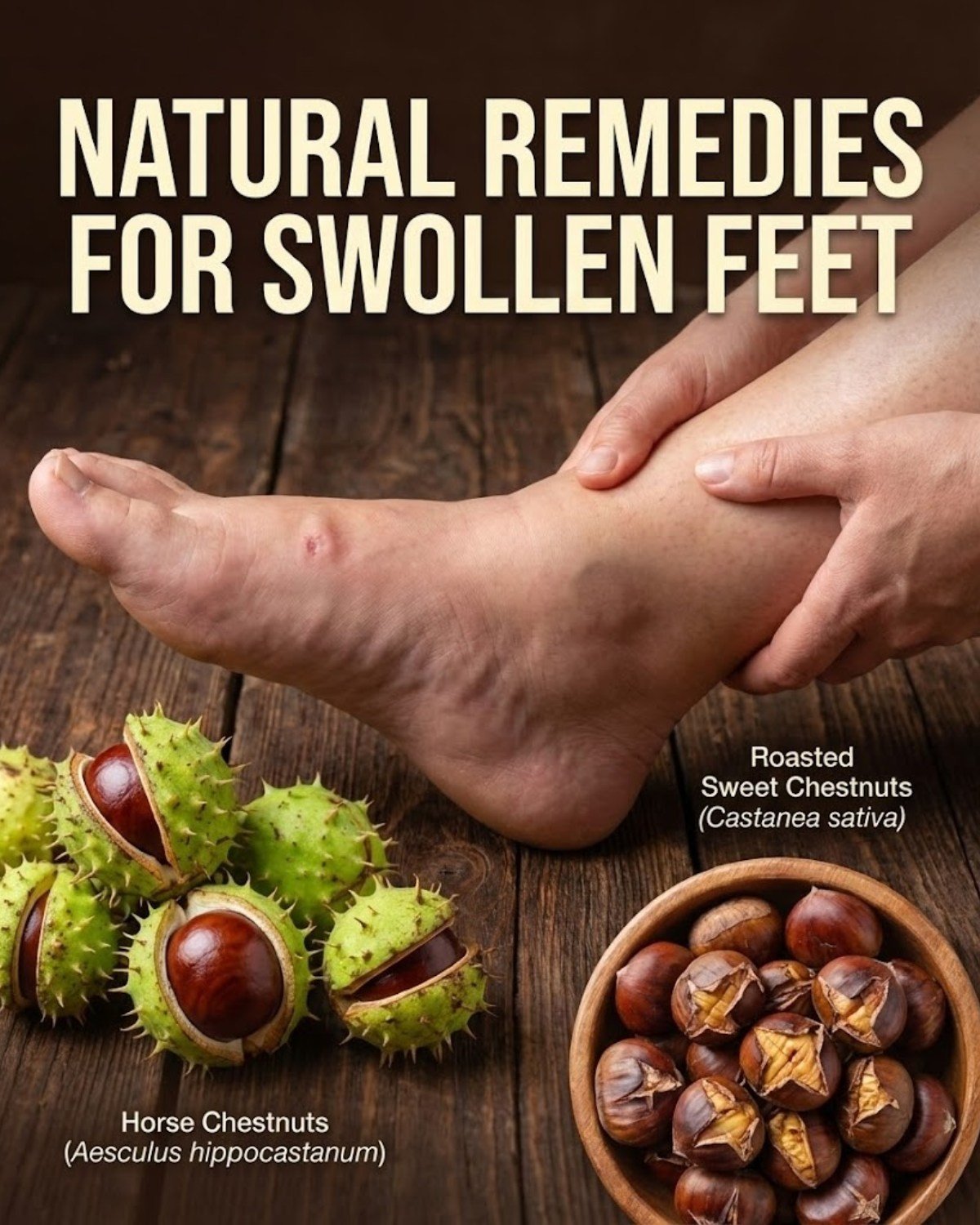 Horse Chestnut: The Natural Secret for Swollen Legs Relief