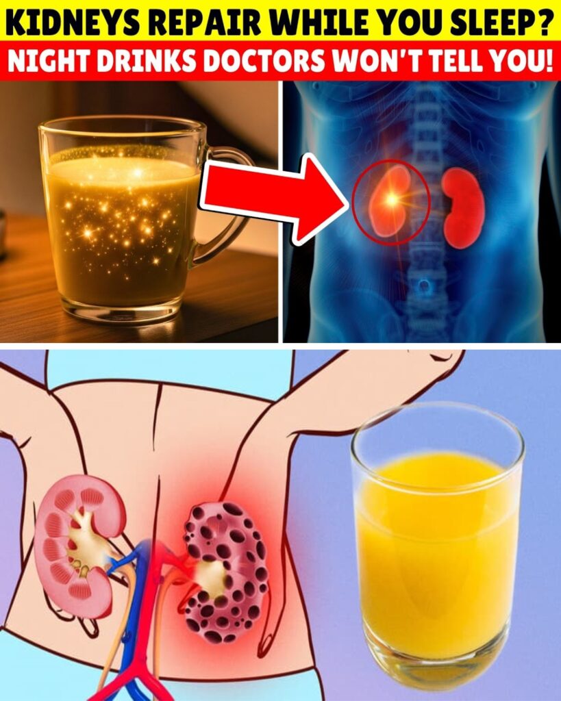 11 Bedtime Drinks That Help LOWER Creatinine & Repair Your Kidneys Overnight (Starting Tonight!)