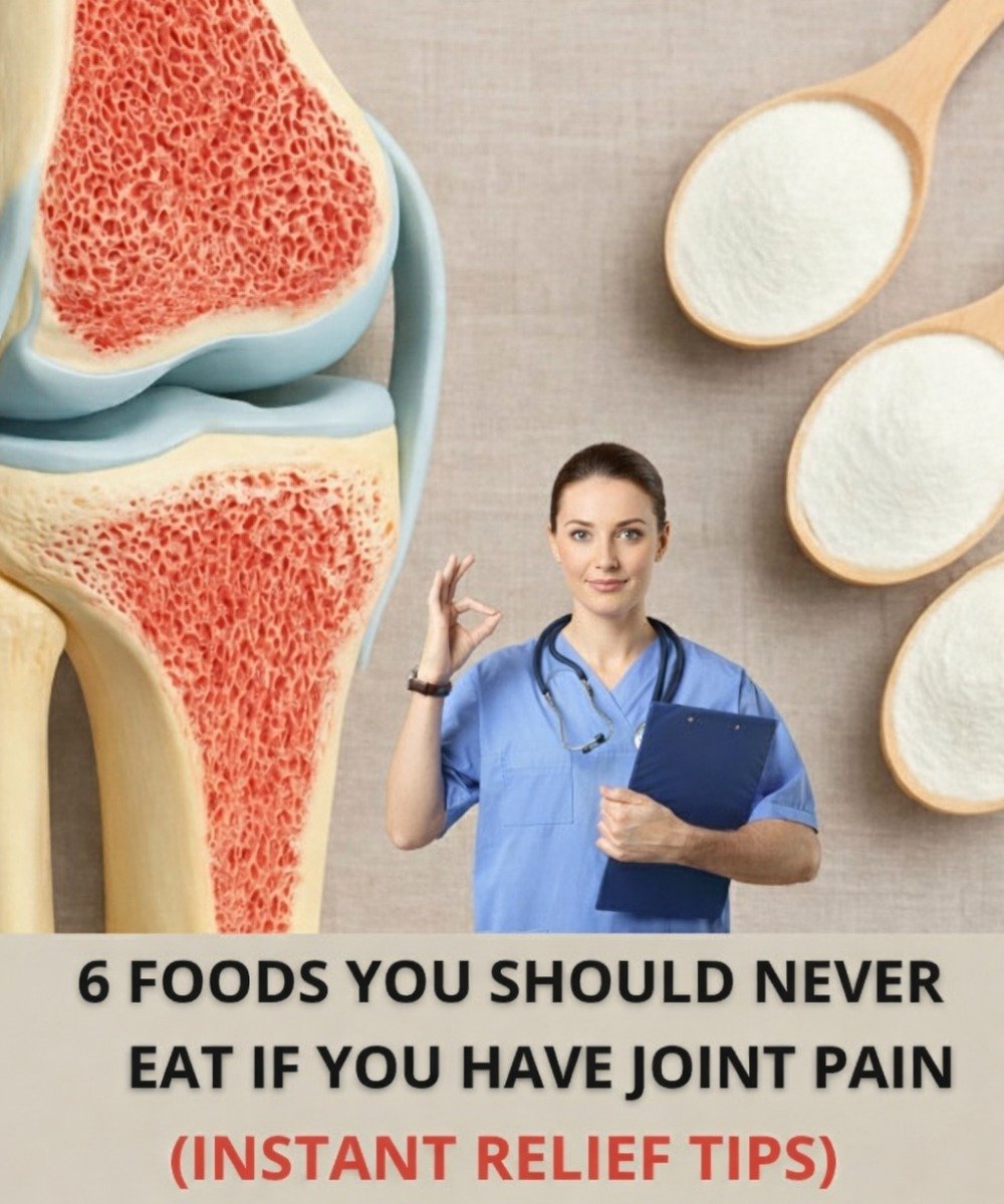 6 Foods You Should Never Eat If You Have Joint Pain (And What to Eat Instead)