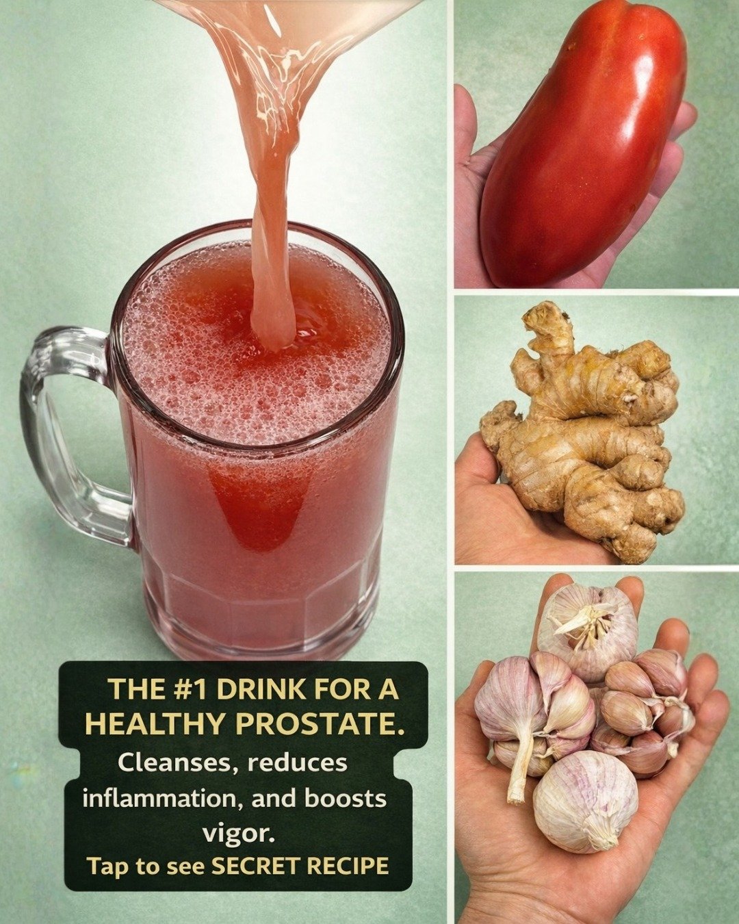 🍅🧄 The “Super-Cleansing” Drink Your Prostate Will Thank You for After 40