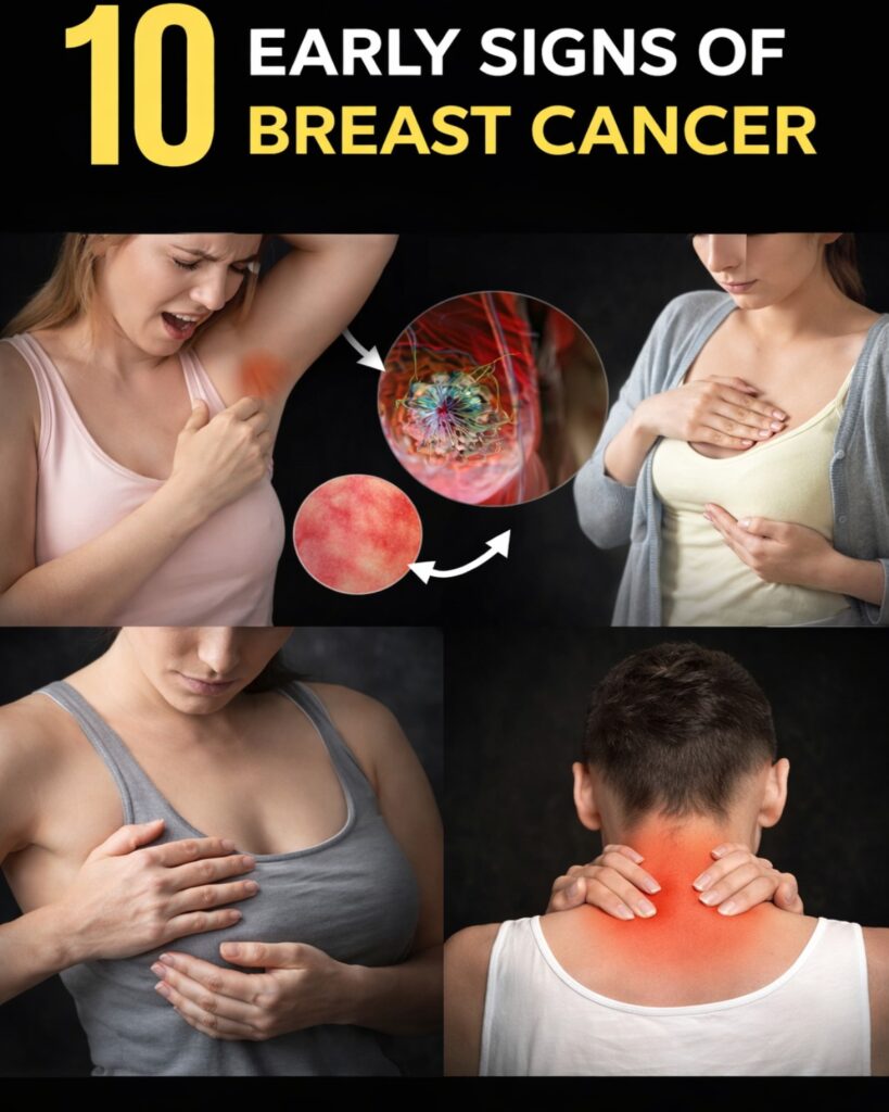 10 Warning Signs of Breast Cancer You Should Never Ignore