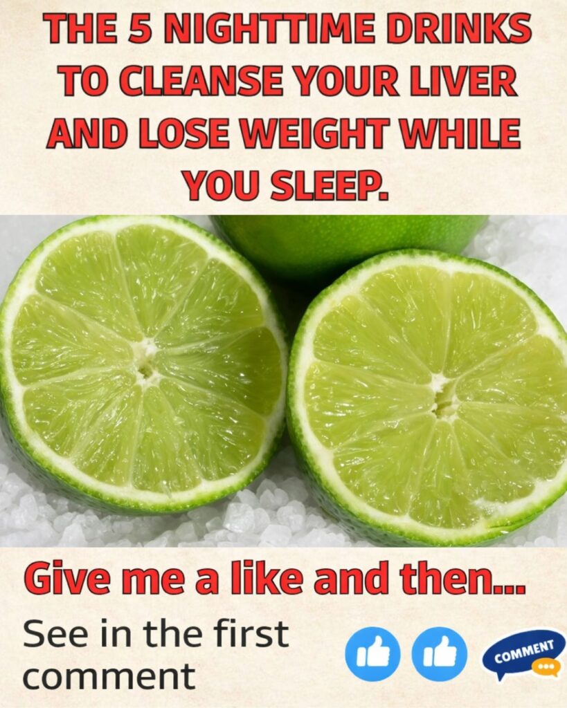 5 Nighttime Drinks to Cleanse the Liver and Reduce Belly Size While You Sleep