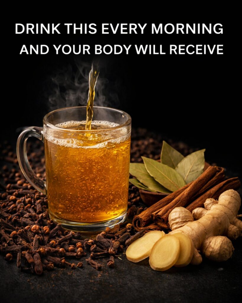 Drink This Every Morning to Gently Boost Your Health: The Warm Clove-Cinnamon-Bay-Ginger Tea