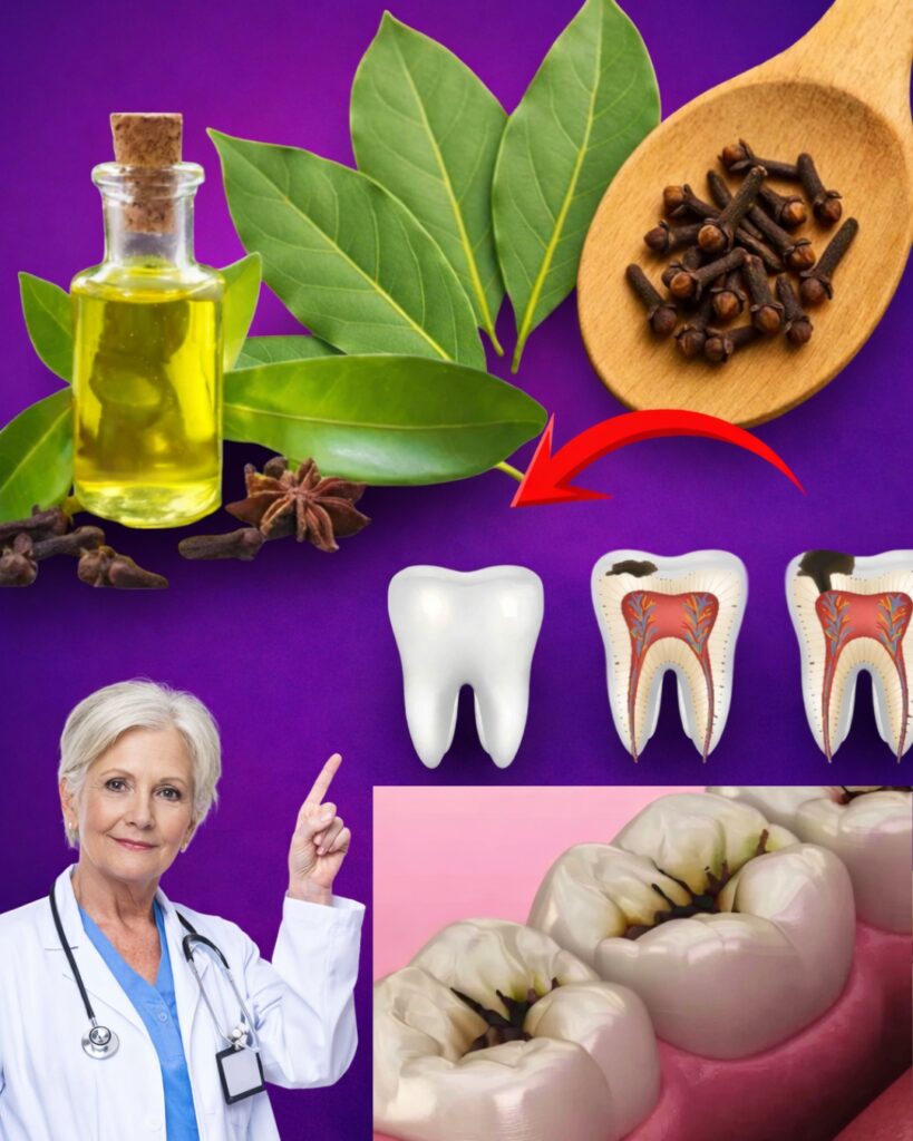 🌿✨ Bay Leaves and Cloves: A Natural Trick for Whiter Teeth