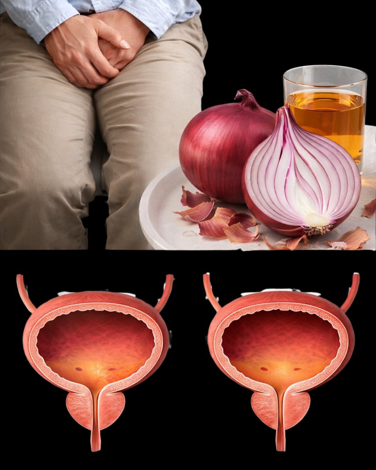 Drink This Onion Peel Tea Before Bed – What Happens to Your Prostate and Bladder Will Surprise You