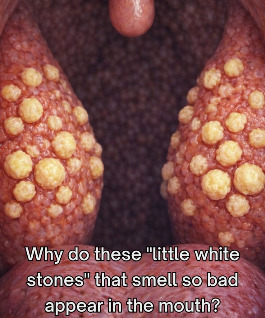 What Are Those Smelly White Stones in Your Throat Causing Bad Breath?
