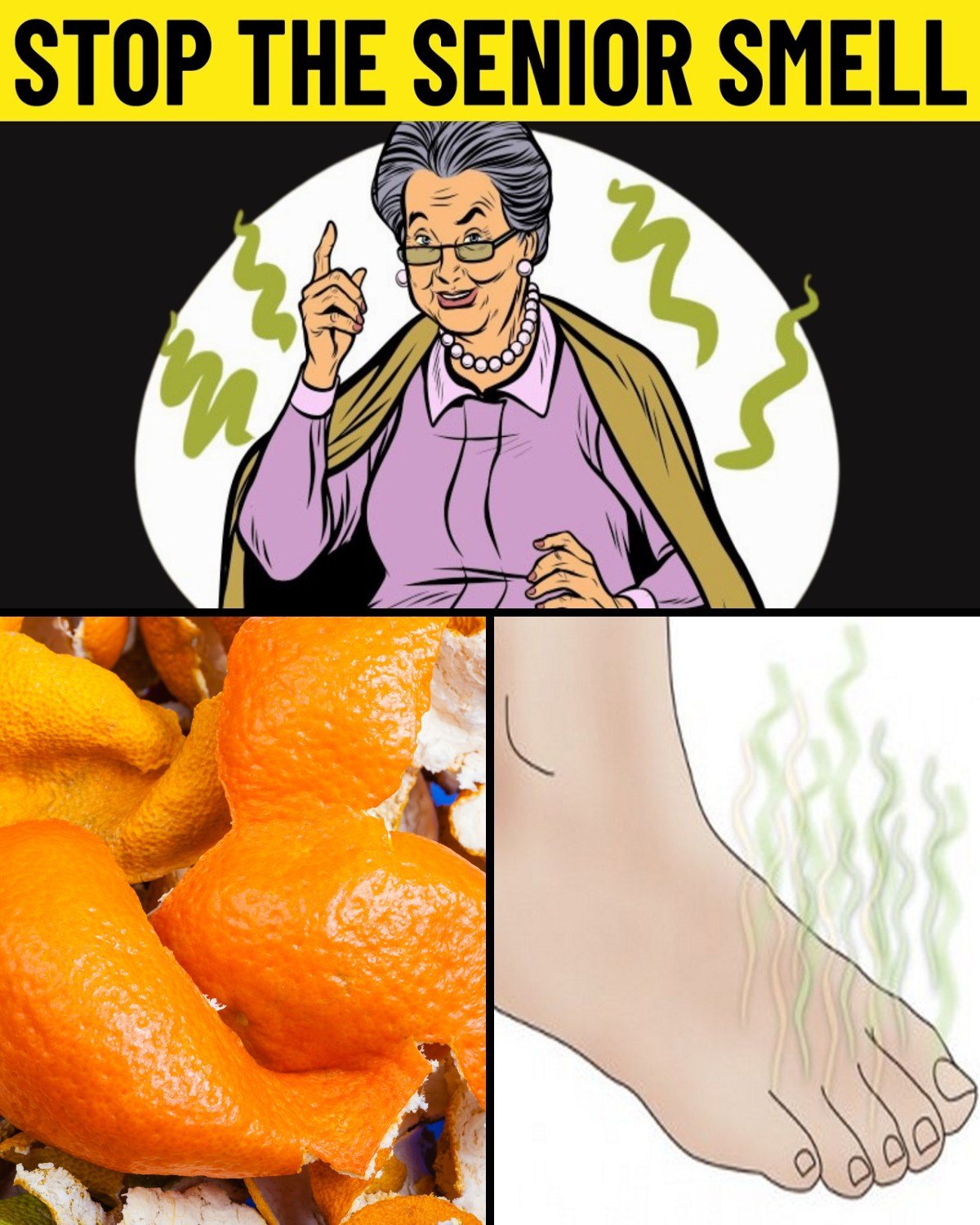 Seniors: Eliminate ‘Old Person Smell’ in Just 3 Minutes – Just Wash This Spot Properly!