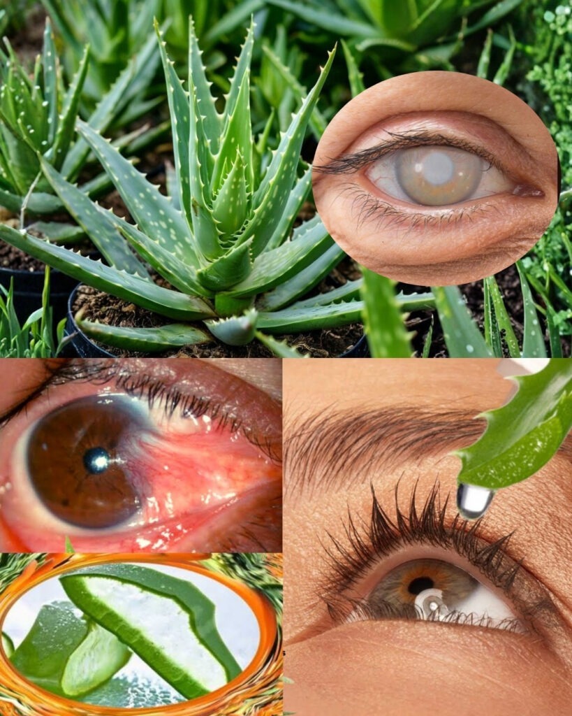 Aloe Vera for Eye Health: Natural Relief for Redness, Dry Eyes, and Irritation