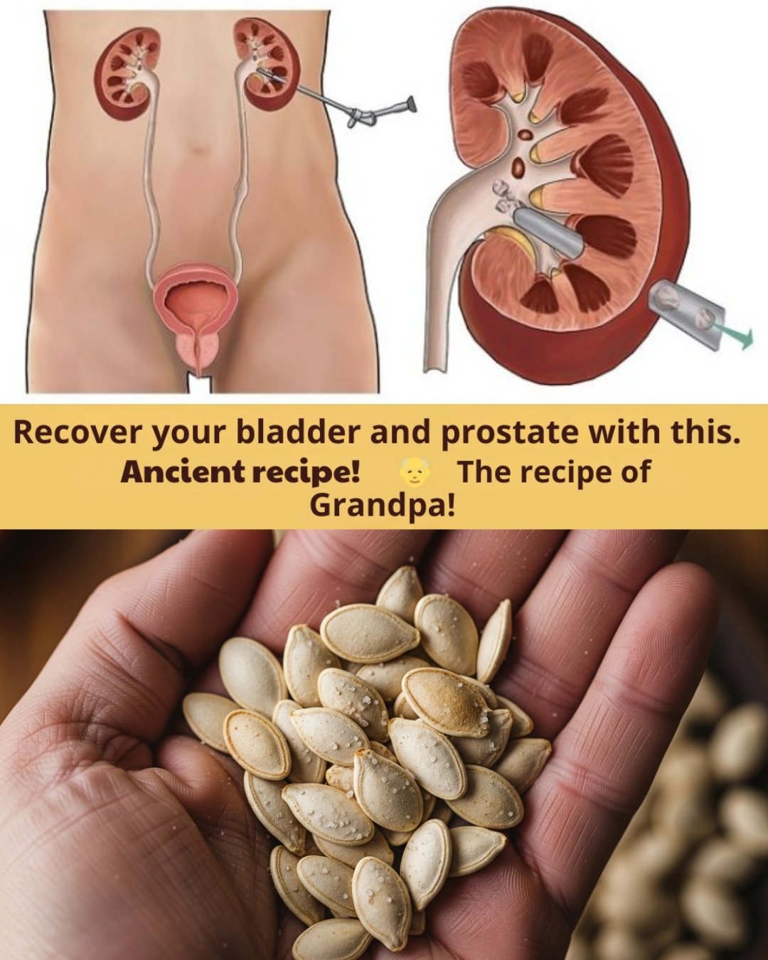 🌿 Pumpkin Seeds (Auyama Seeds): A Natural Ally for Prostate Wellness