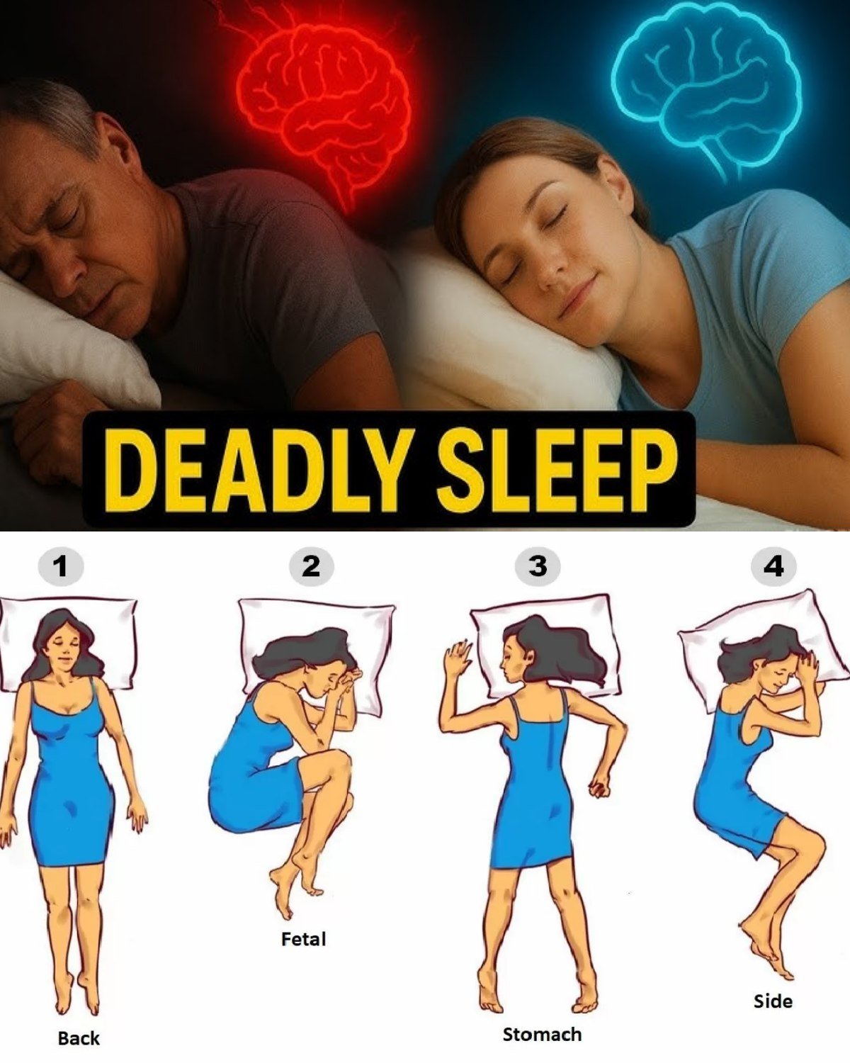 SENIORS: This Sleeping Position Raises Your Stroke Risk