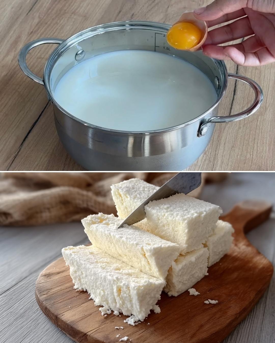 Homemade Cheese Recipe: Easy 3-Ingredient Fresh Cheese