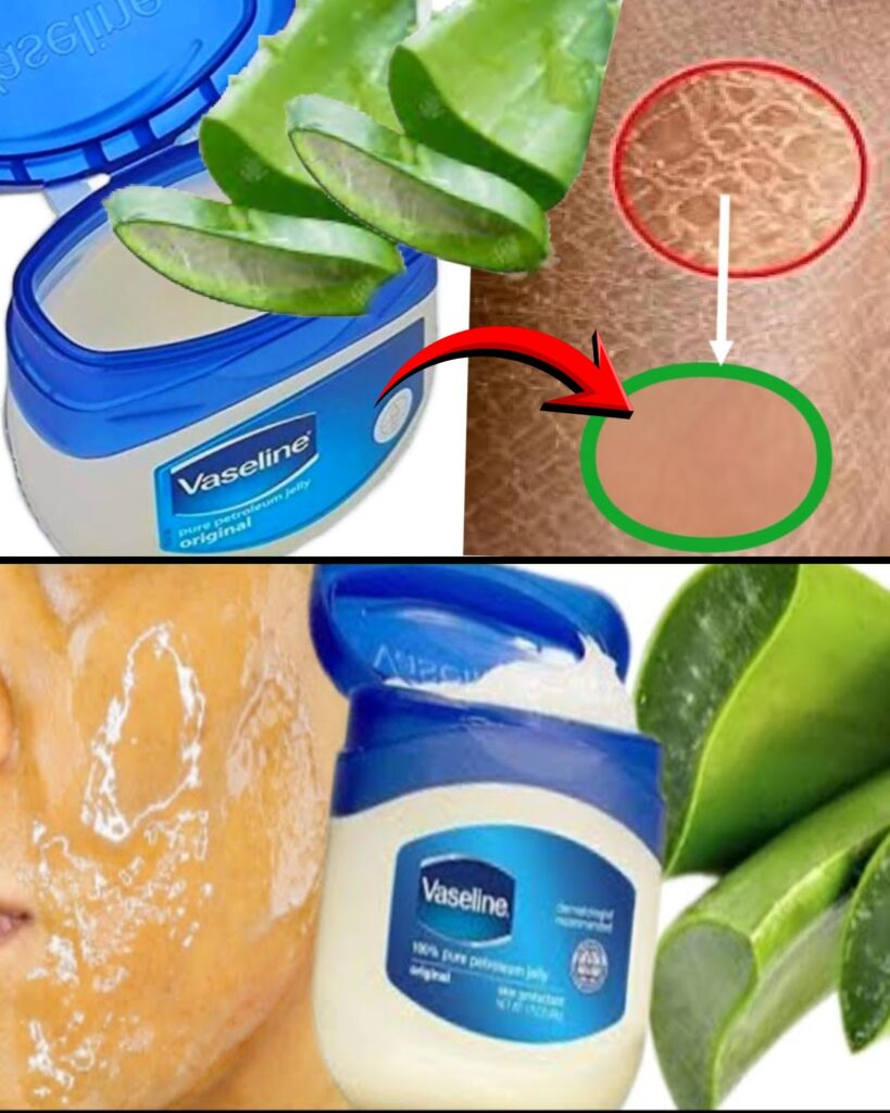 Mix Vaseline with Aloe Vera and Watch What Happens Next!