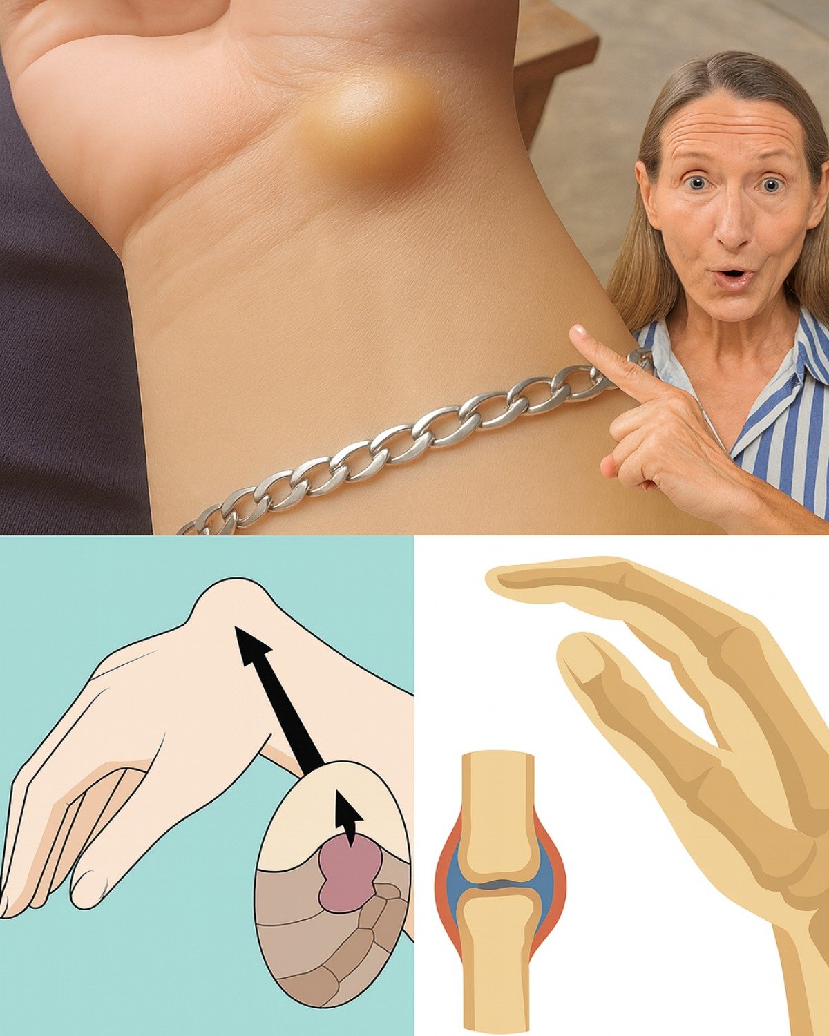 This Lump may Appear Due to Something you do Every day