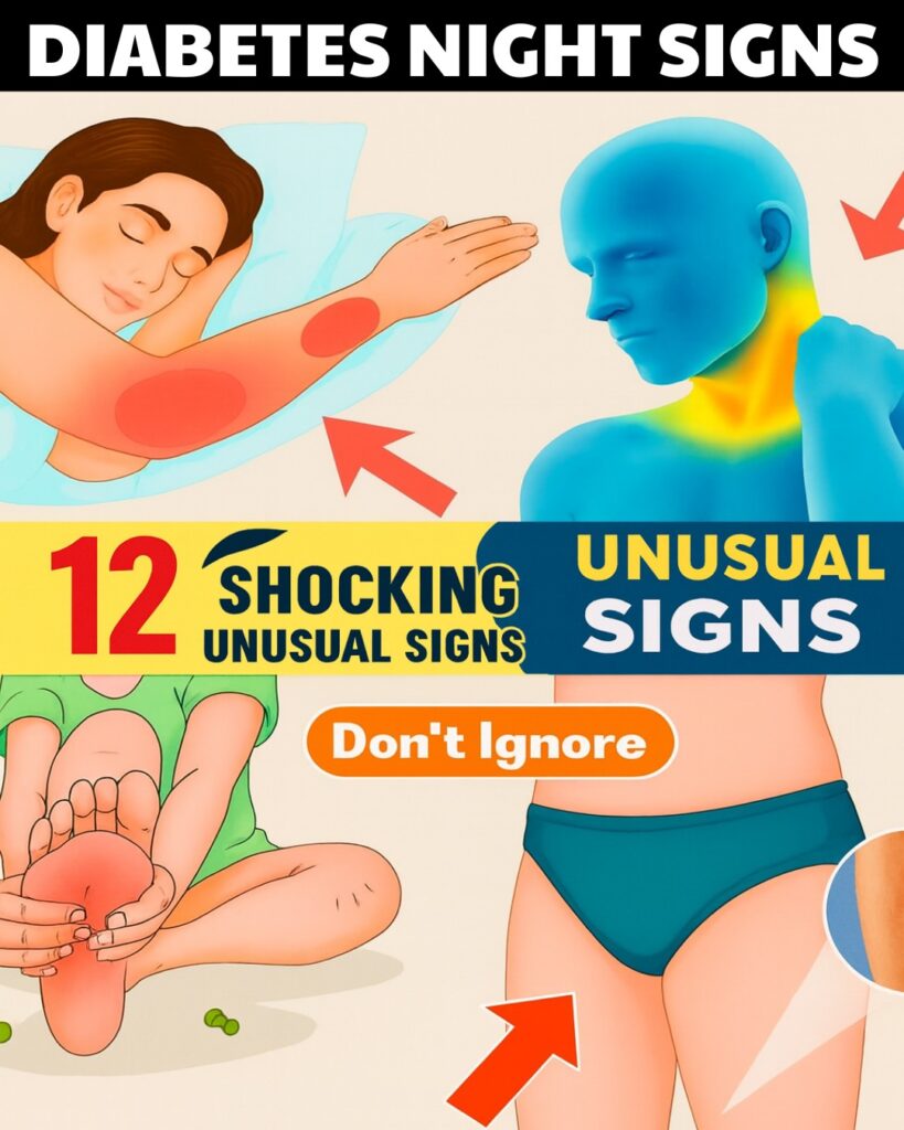 7 Nighttime Signs of DIABETES + 8 Tips to Avoid Blood Sugar Spikes WITHOUT Cutting Carbs!