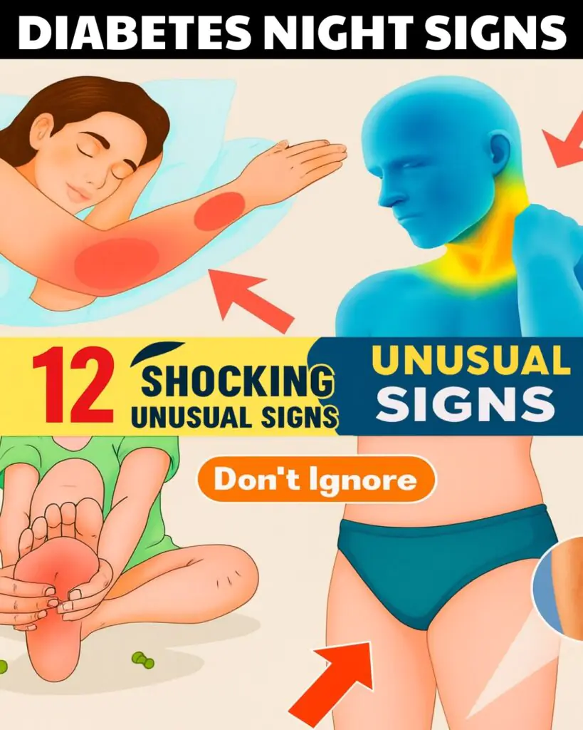 7 Nighttime Signs of DIABETES + 8 Tips to Avoid Blood Sugar Spikes WITHOUT Cutting Carbs!
