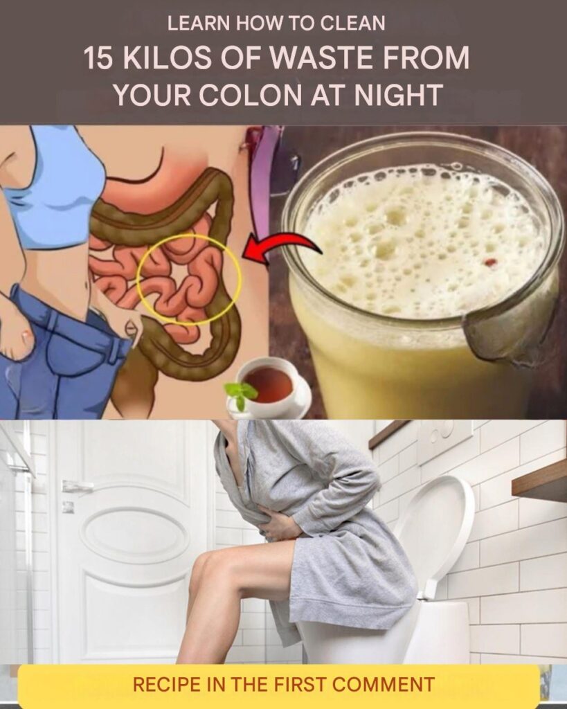 🌿 Natural Drink to Support Digestive Health and Gentle Colon Cleansing