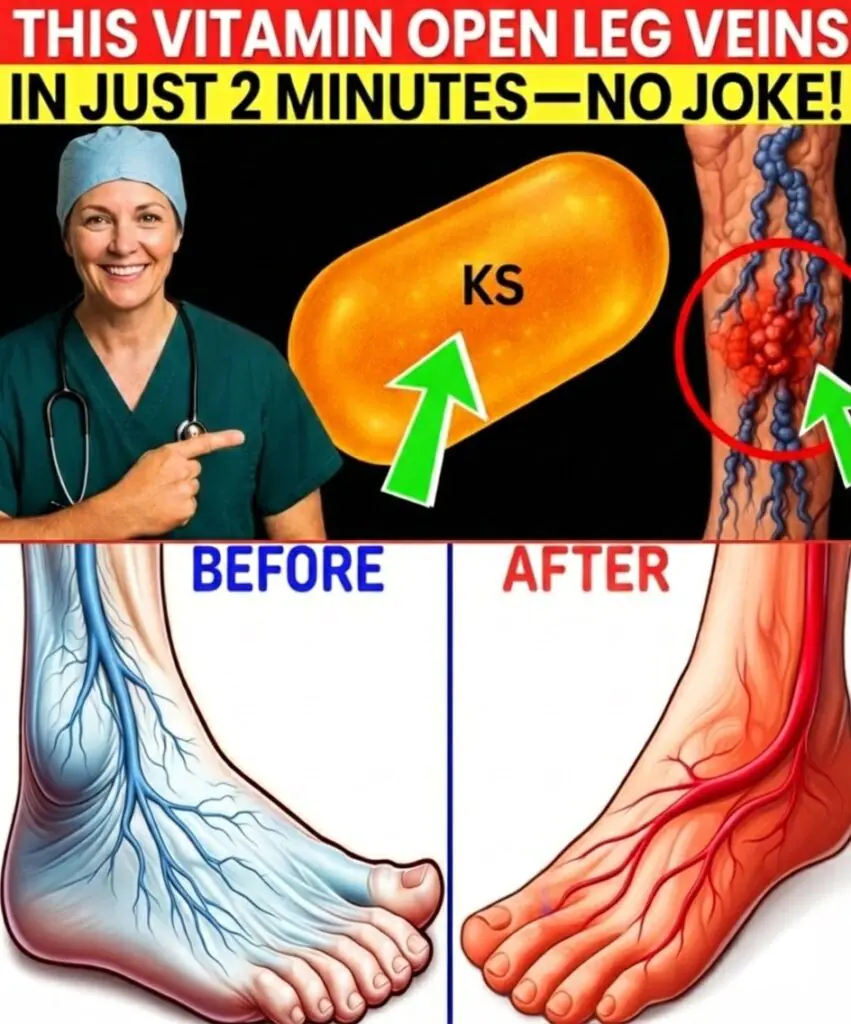 The Best Vitamin to Improve Blood Circulation in Your Legs and Feet After Age 50