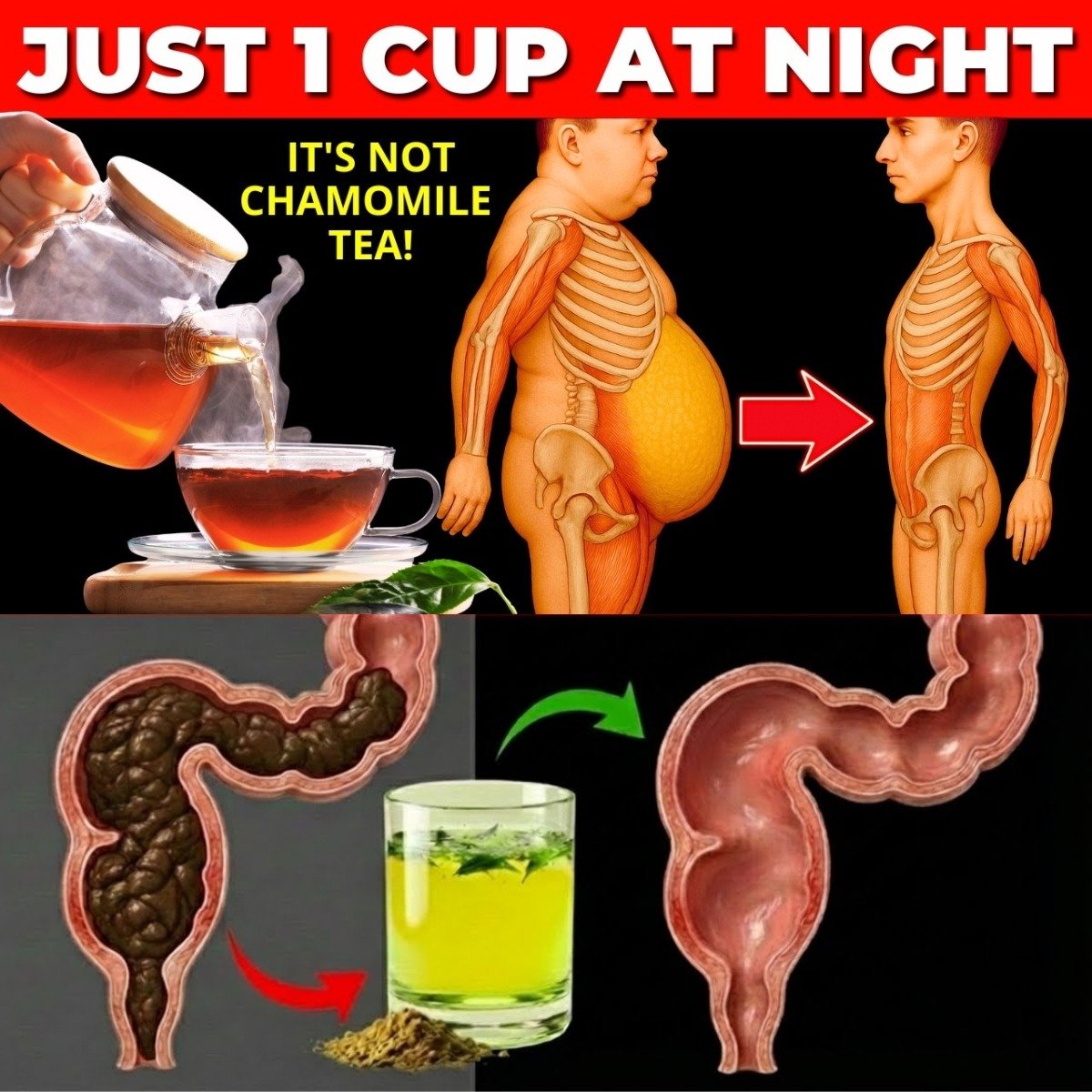 Just 1 Cup Before Bedtime: Sleep Deeper and Support Visceral Fat Loss Naturally