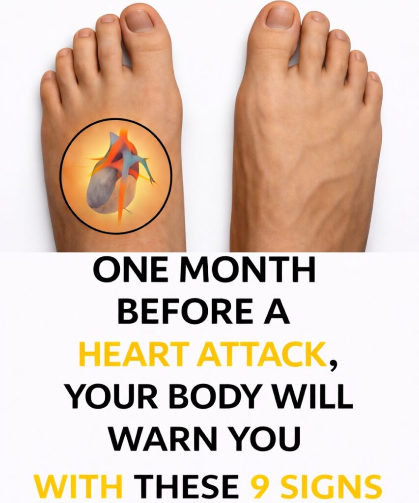 9 Subtle Warning Signs Your Body Sends One Month Before a Heart Attack