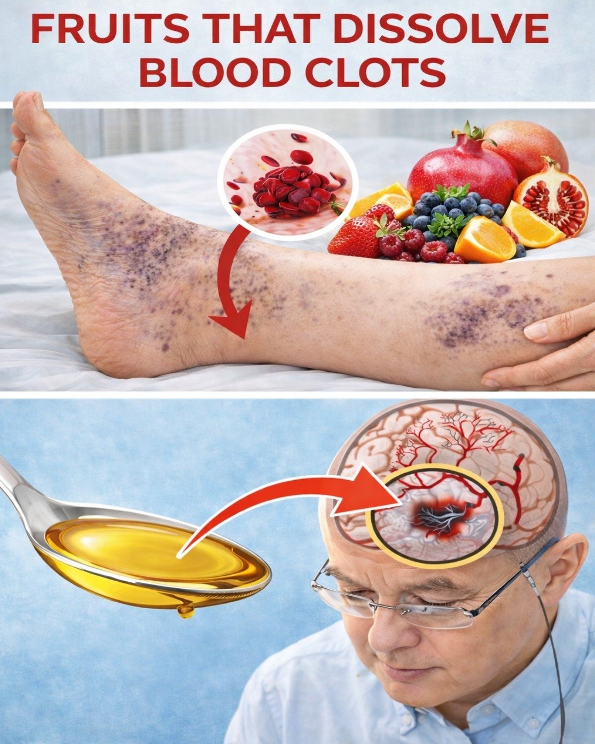 Top 8 Fruits That Dissolve Blood Clots Naturally