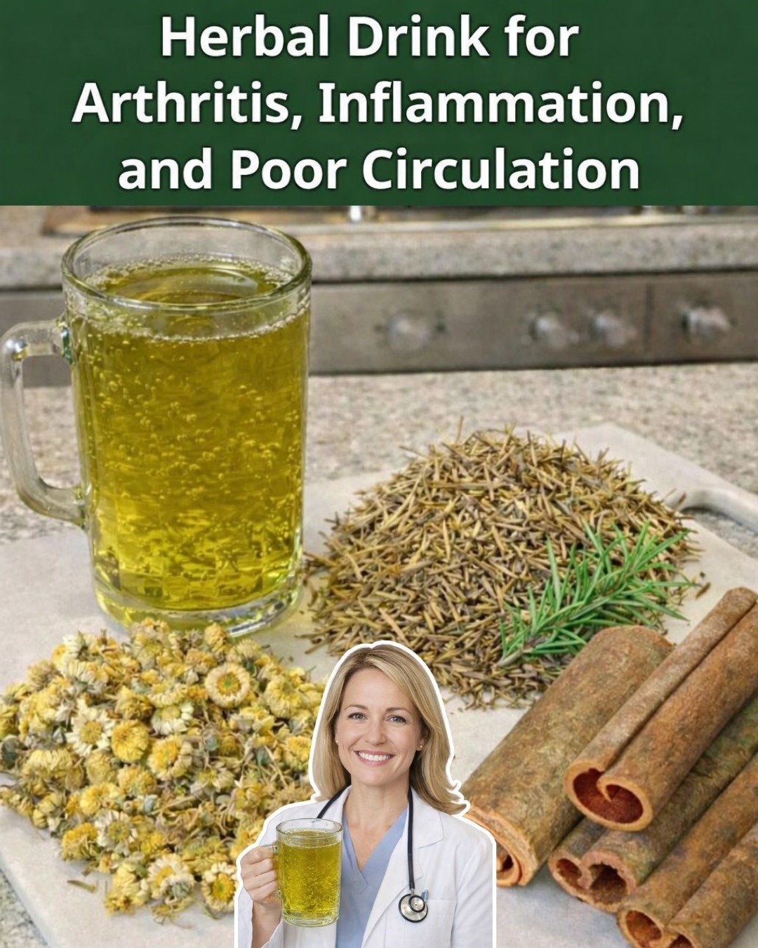 Natural Drink to Say Goodbye to Joint Pain and Improve Circulation