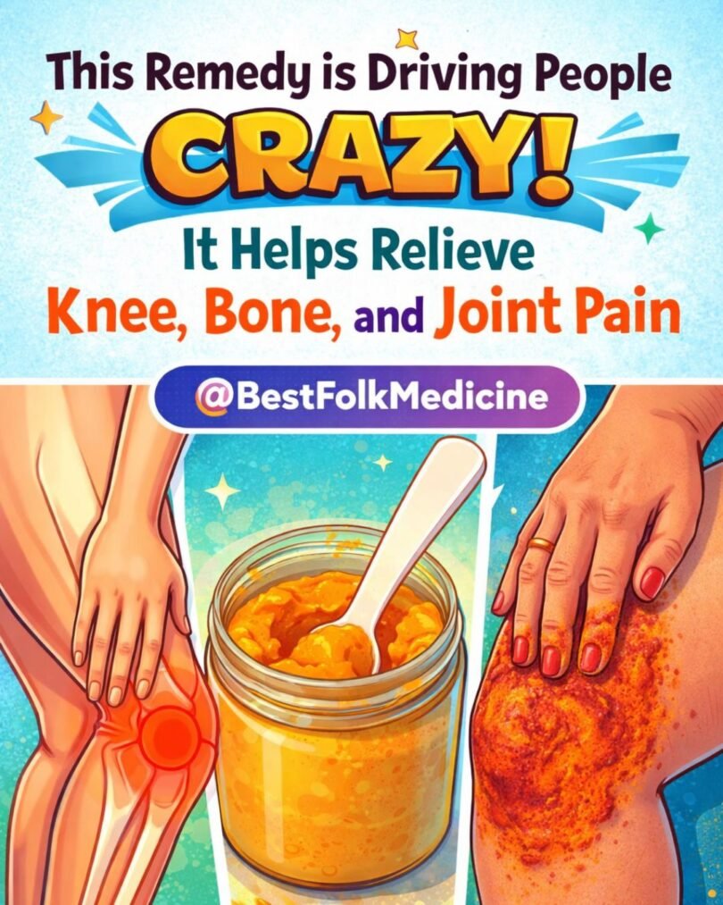 People Are Going Crazy for This Recipe! It Treats Knee, Bone, and Joint Pain