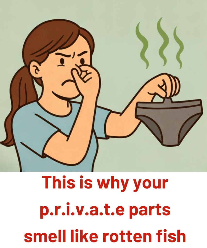If your private parts smell fishy, it’s something you should be aware of