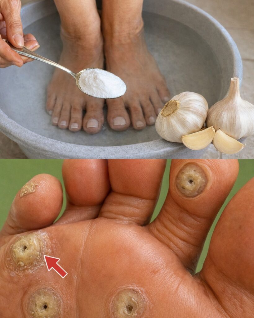 Say Goodbye to Stubborn Plantar Warts with Garlic and Simple Home Ingredients