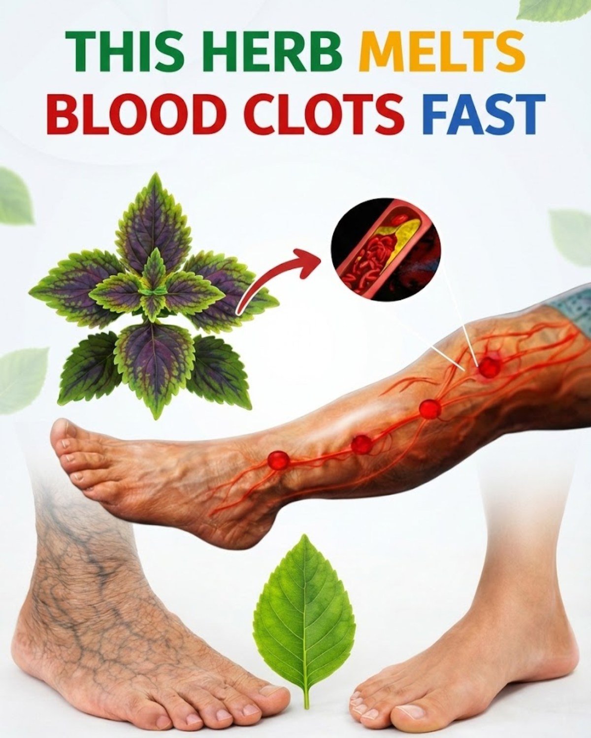 Top Herbs That Dissolve Deadly Blood Clots in Your Legs (And Save Lives You Never Knew Were at Risk)
