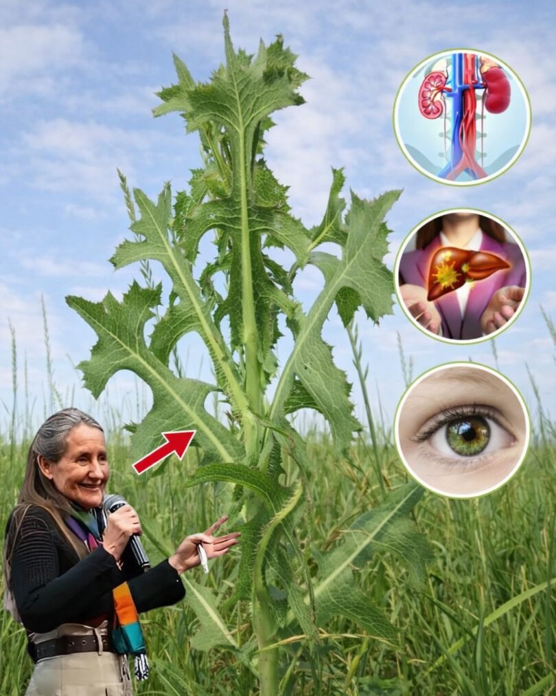 The Surprising Health Benefits of Prickly Lettuce: Nature’s Overlooked Superfood Growing in Your Backyard
