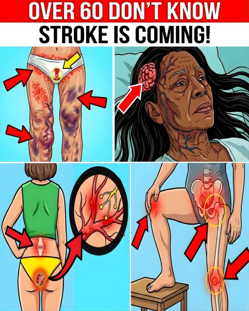 OVER 60 WOMEN! These 10 LEG Signs Mean Stroke Is Coming – Act Before It’s Too Late!