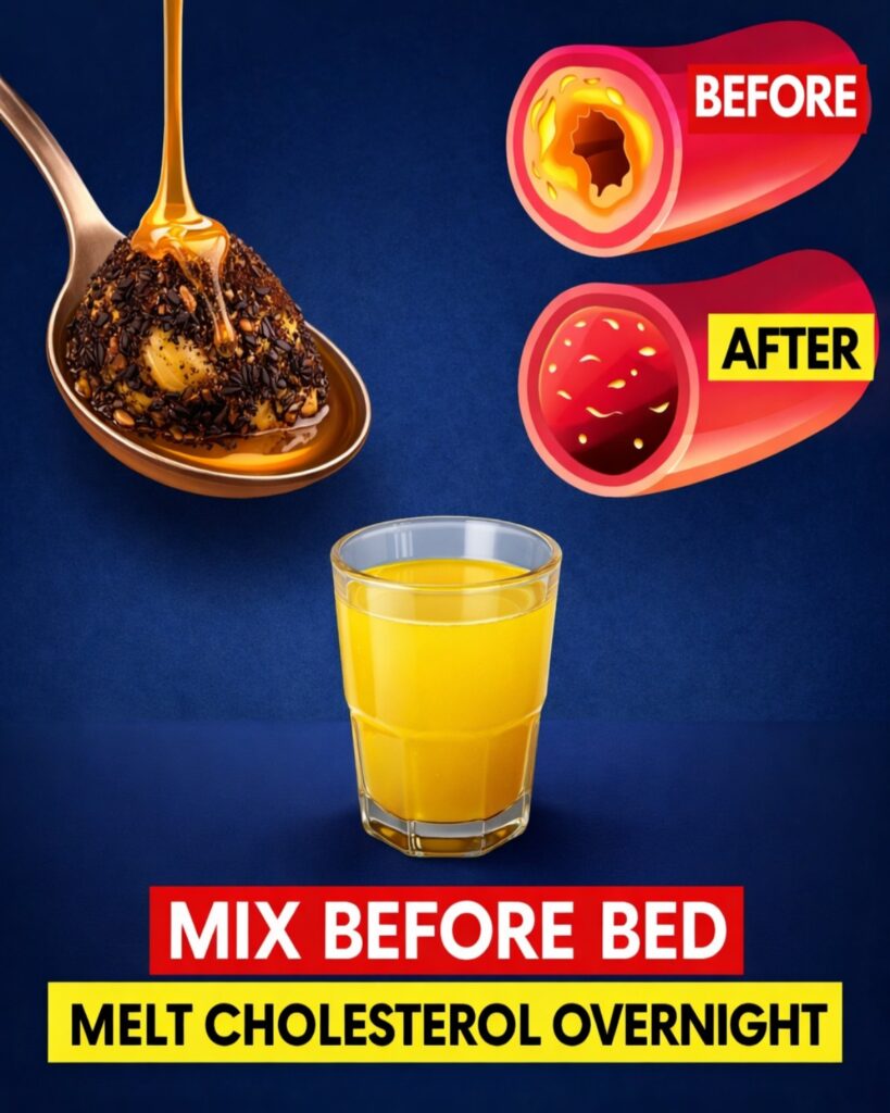 Mix These 3 Before Bed: A Simple Drink That May Help Support Healthy Cholesterol Levels Overnight