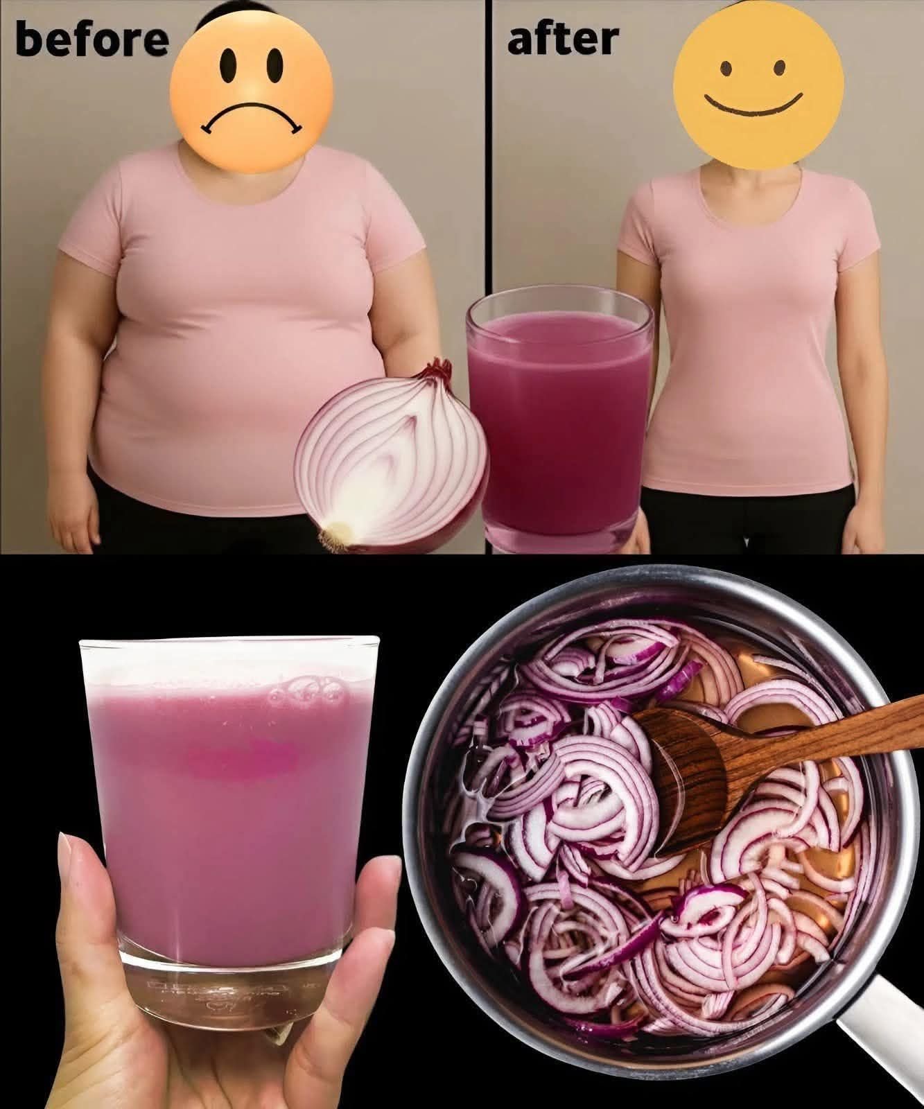 The Incredible Purple Onion Drink That Helps Burn Belly Fat Naturally