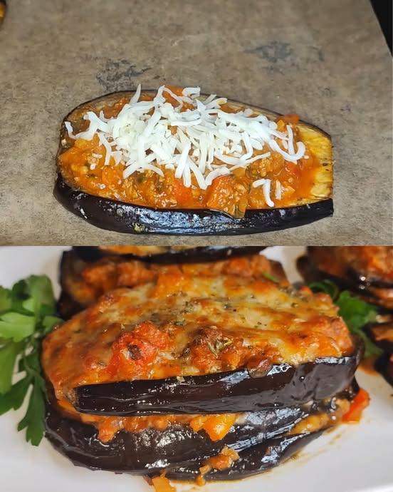 Savory Stuffed Eggplants