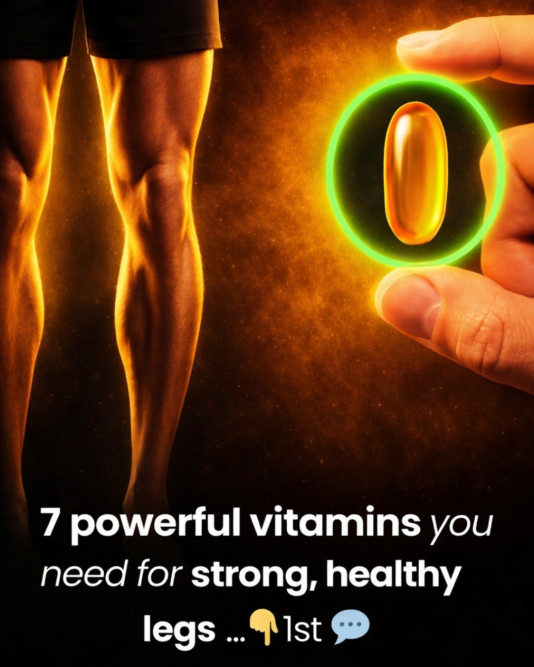 7 powerful vitamins you need for strong, healthy legs