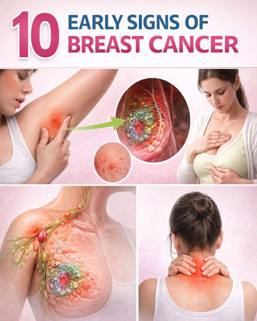 10 Warning Signs of Breast Cancer You Should Never Ignore
