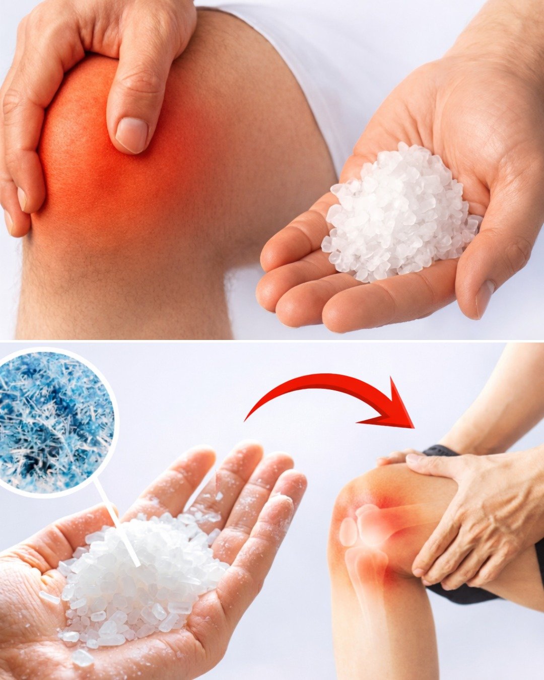 Forget knee pain! A simple sea salt home remedy that doctors keep quiet about