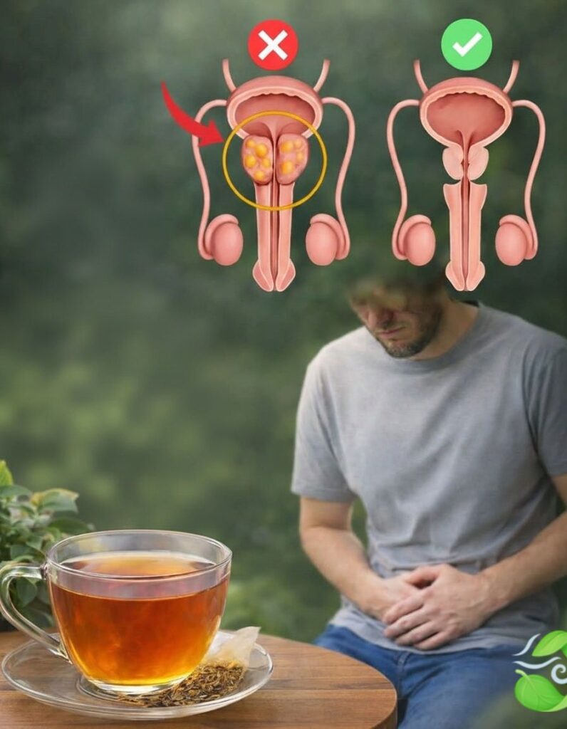 The Herbal Drink That Reduces Prostate Inflammation and Lowers Cancer Risk: Use It Daily