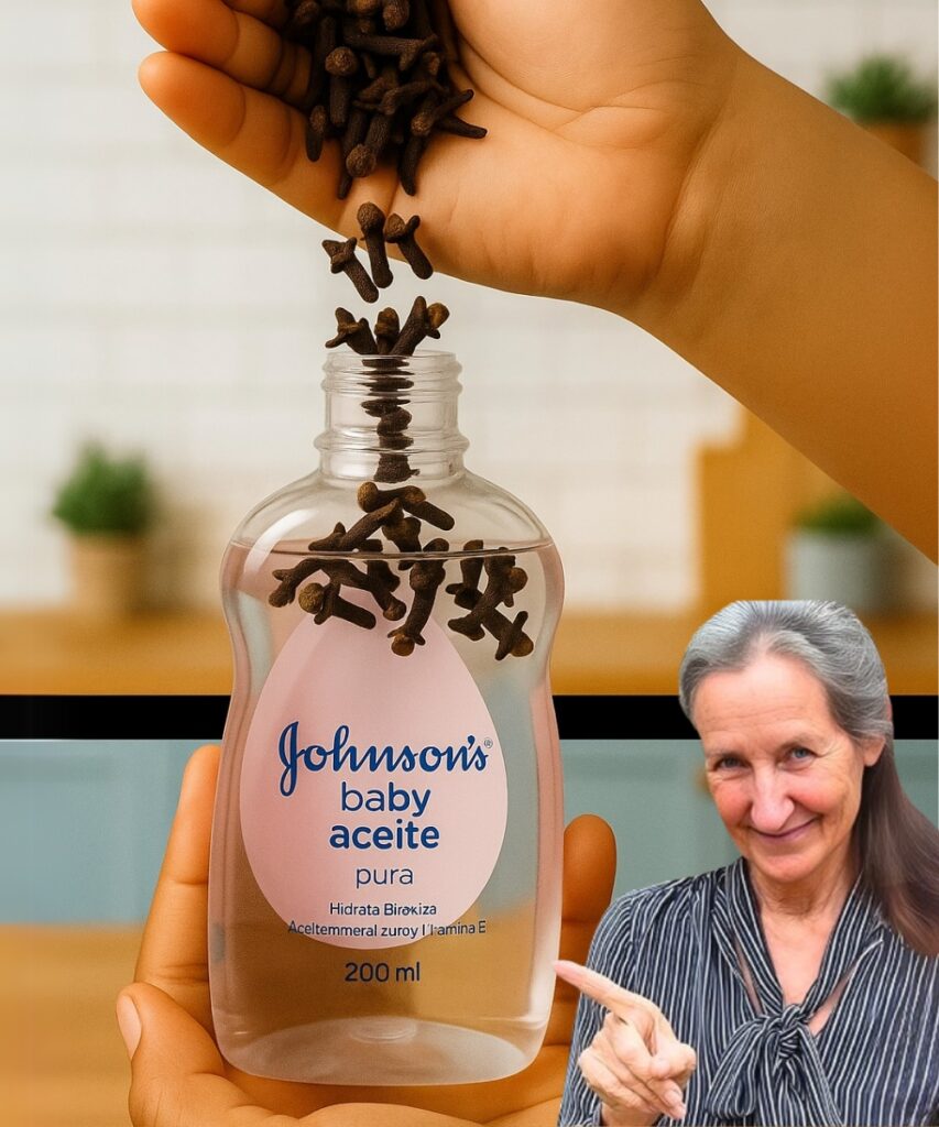 🌿 The Secret Blend: Baby Oil and Cloves – A Modern Ritual for Calm and Comfort