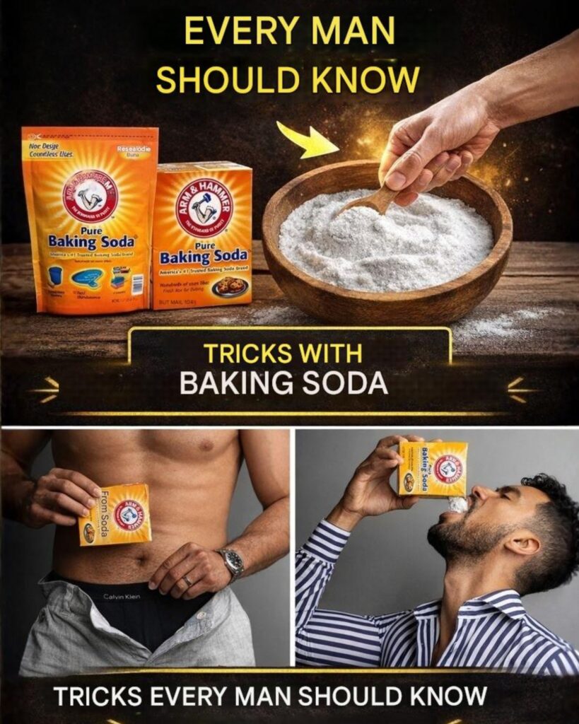 8 Baking Soda Tricks Every Man Should Know