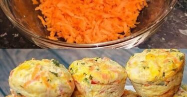 Easy Vegetable Egg Muffins (Omelette Muffins)