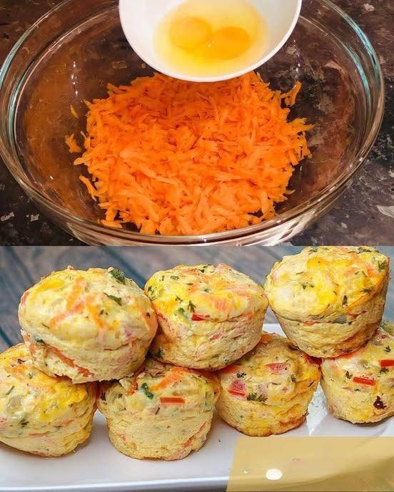 Easy Vegetable Egg Muffins (Omelette Muffins)