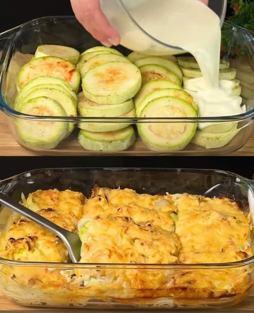 Baked Zucchini with Cheese