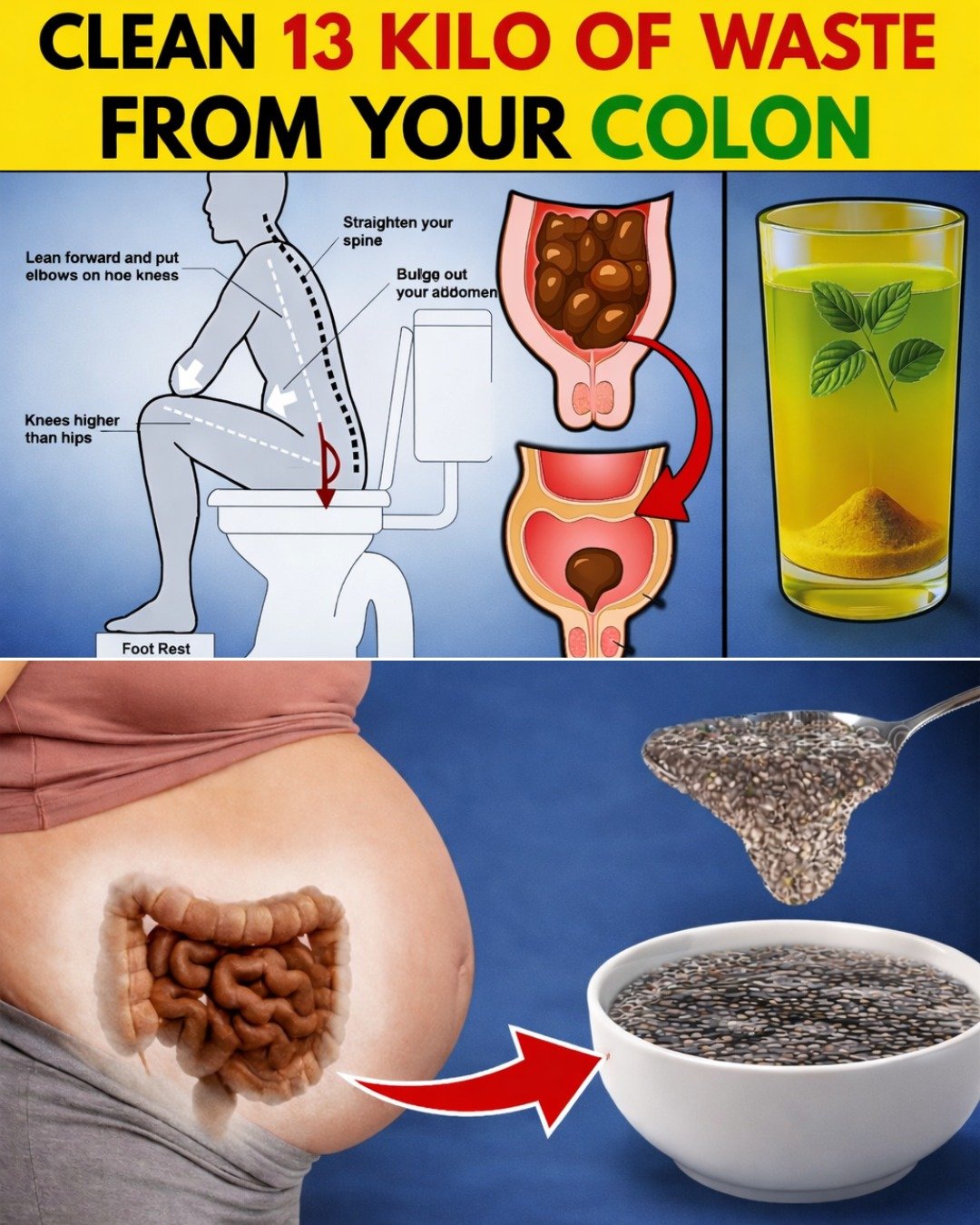 Drink Just 1 Glass Before Bed to Gently Cleanse Your Colon – Natural Reset for Better Digestion