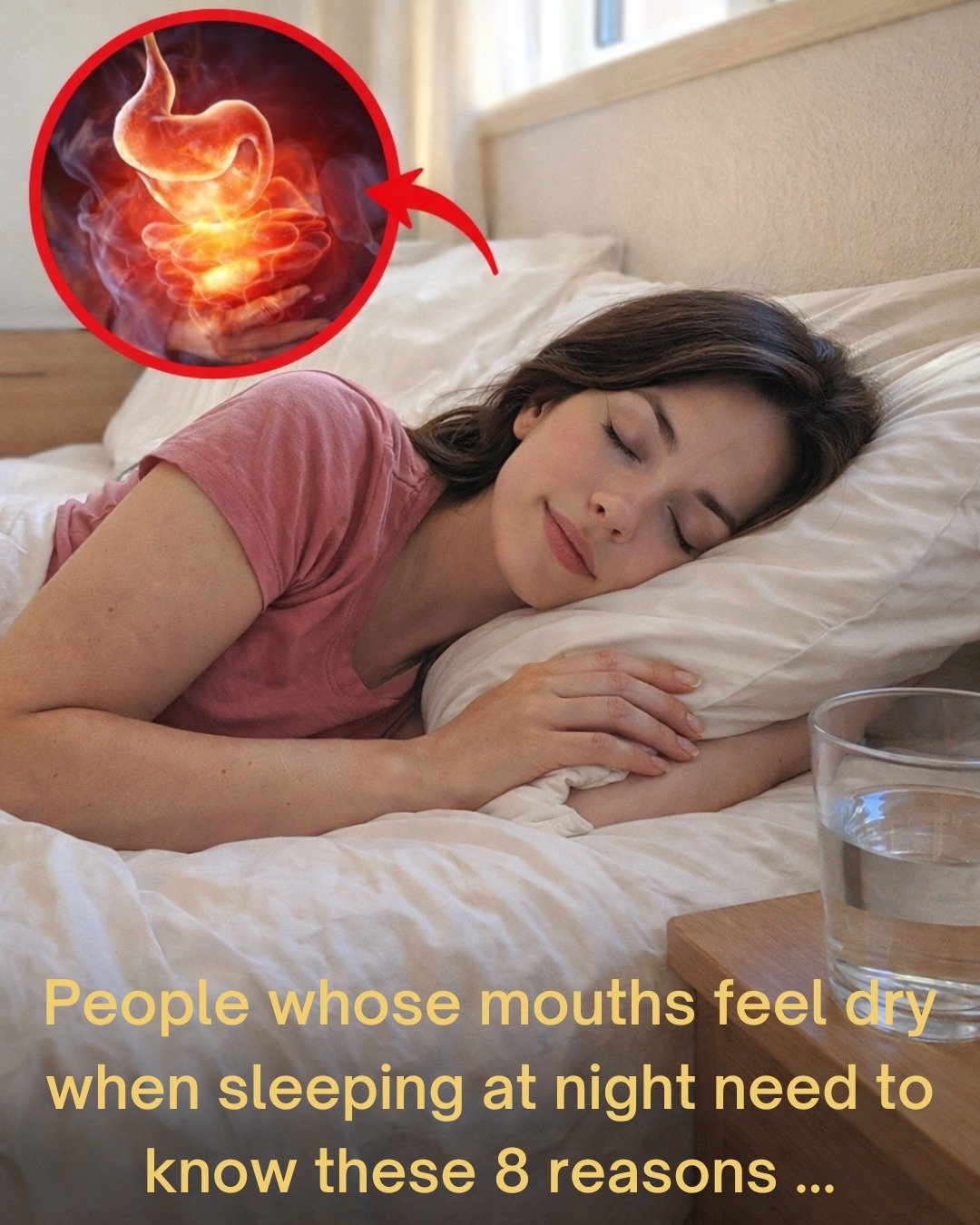 8 Reasons You Wake Up with a Parched Mouth Every Night