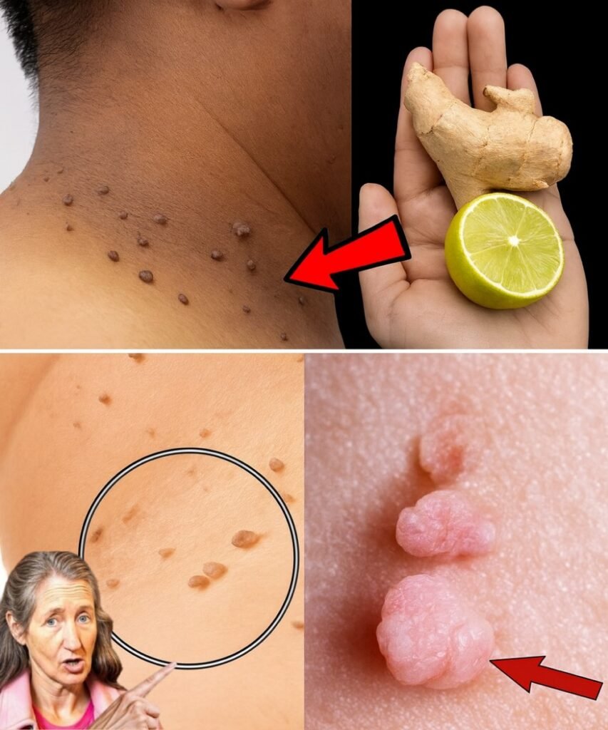  Banish Skin Tags Naturally: The Lemon & Ginger Secret You’ll Wish You Knew Sooner