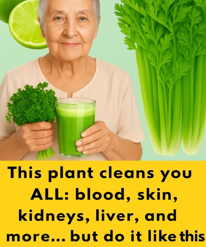 Parsley, Lime & Kale Smoothie: The 60-Second Drink That May Flush Toxins and Clear Skin Fast