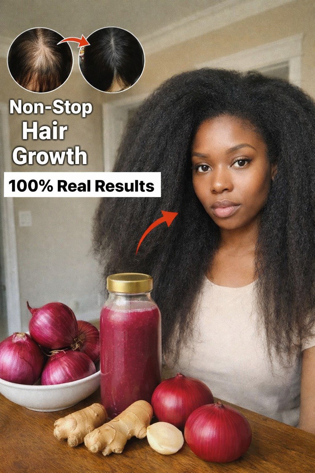 The Only Natural Remedy That May Show Noticeable Hair Improvements in Just Weeks: Onion Juice for Hair Growth