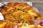 Cheesy Garlic Herb Twisted Bread